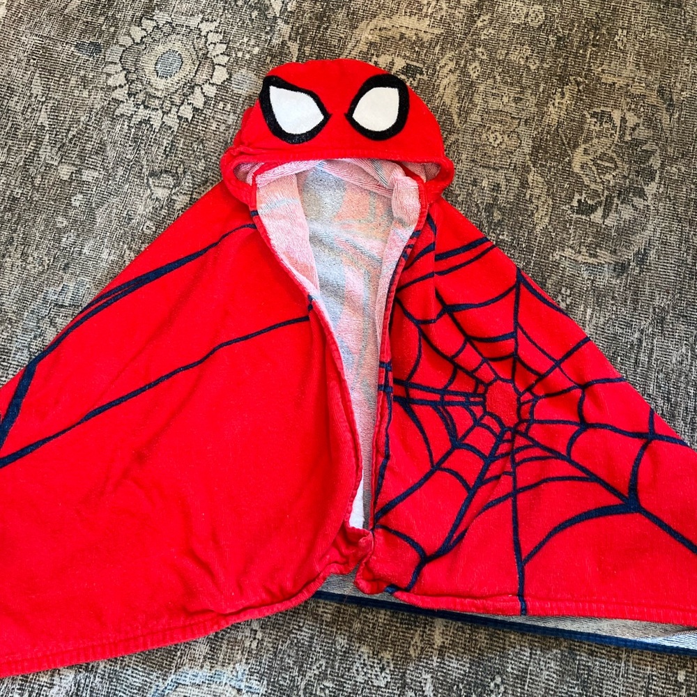 Spider-Man Towel with Hood